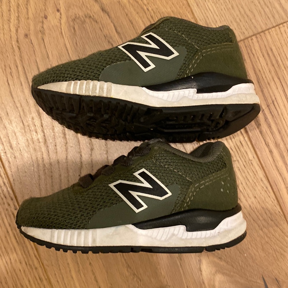 Green New Balance Sneakers!